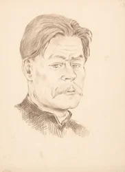 Portrait of M. Gorky